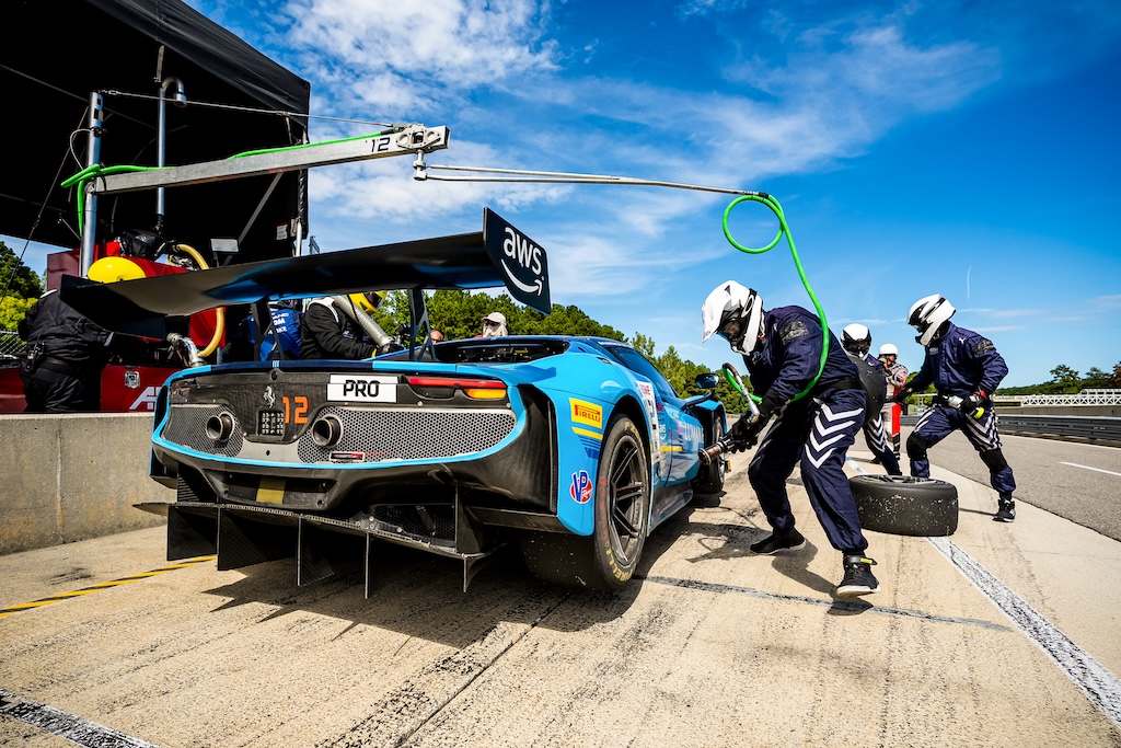 Frederik Schandorff vandt GT World Challenge-opgør i Alabama.
(Foto: AF Corse)